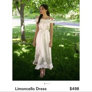 NWT REFORMATION LIMONCELLO DRESS